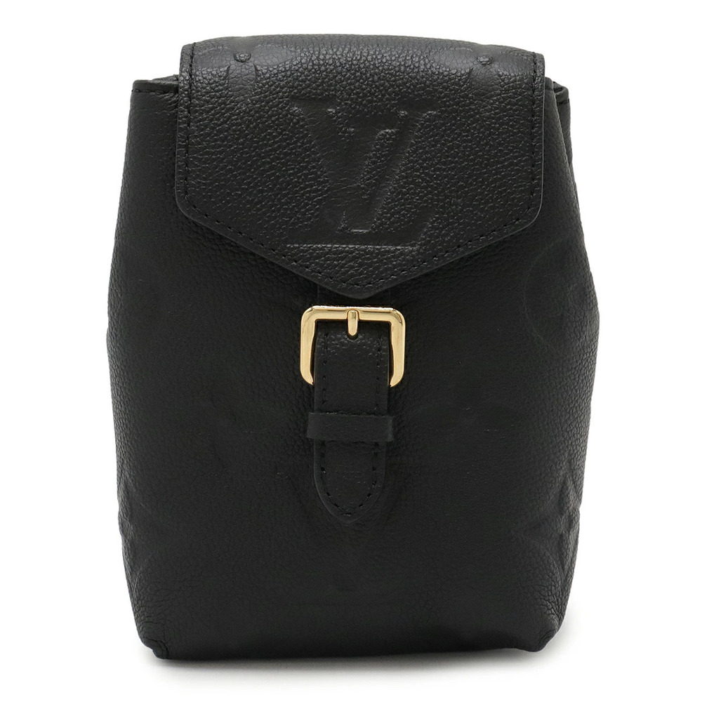 LOUIS VUITTON Monogram Empreinte Backpack Rucksack Noir Black